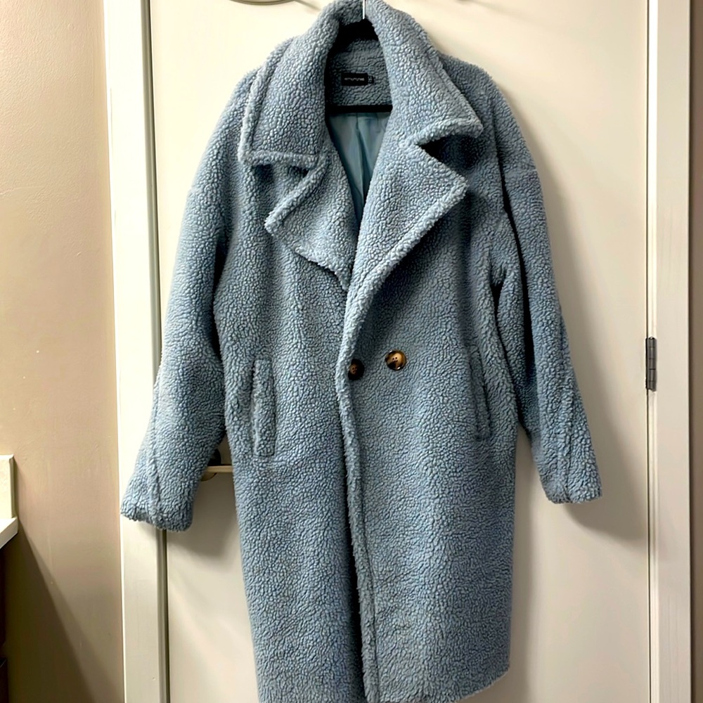 Pretty Little Thing Borg Teddy Coat
